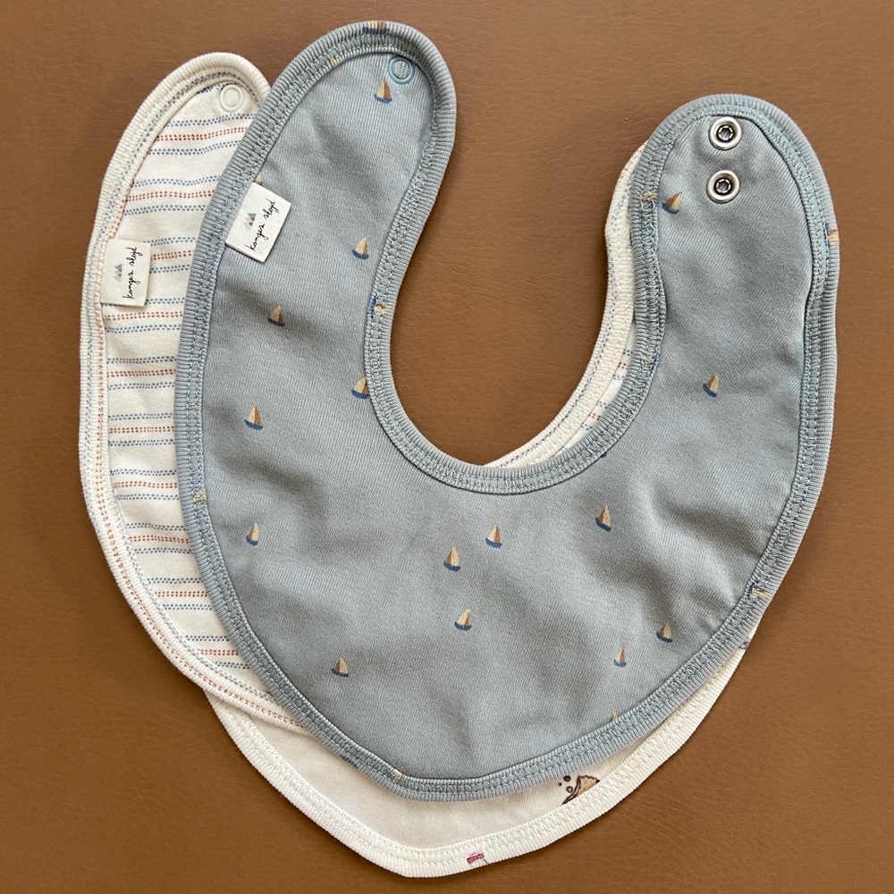 Konges Slojd bibs set of 3